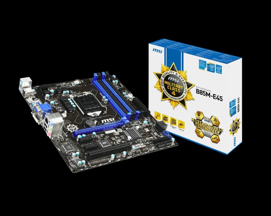 MSI Matična ploča B85 KOMPLET