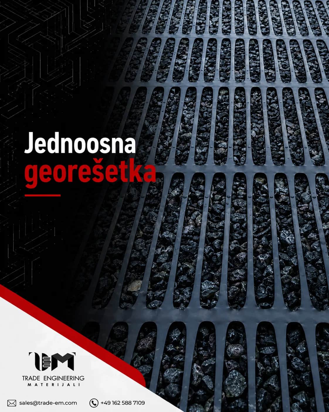 Jednoosna geomreža