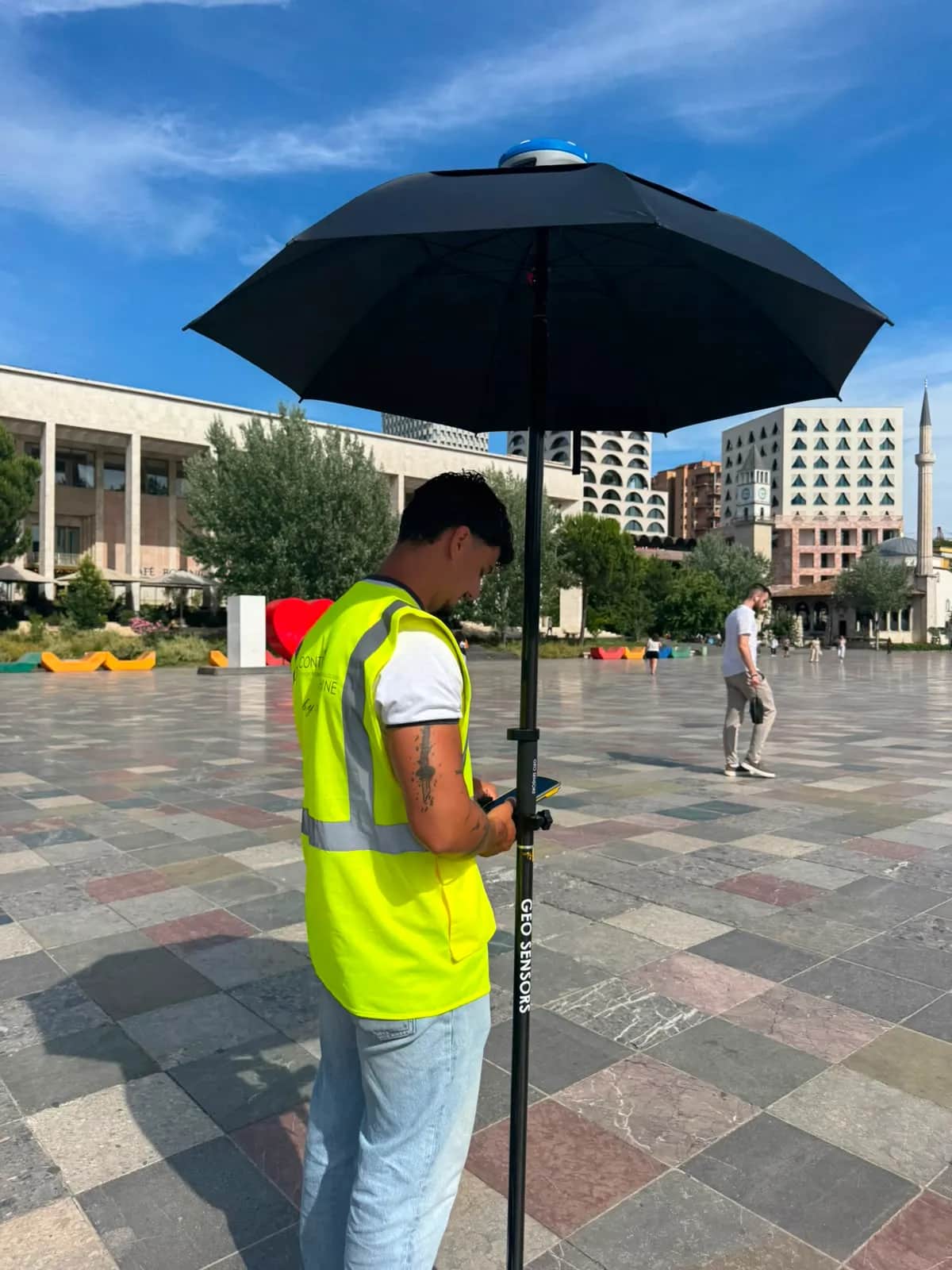 Suncobran za GPS/GNSS uređaj