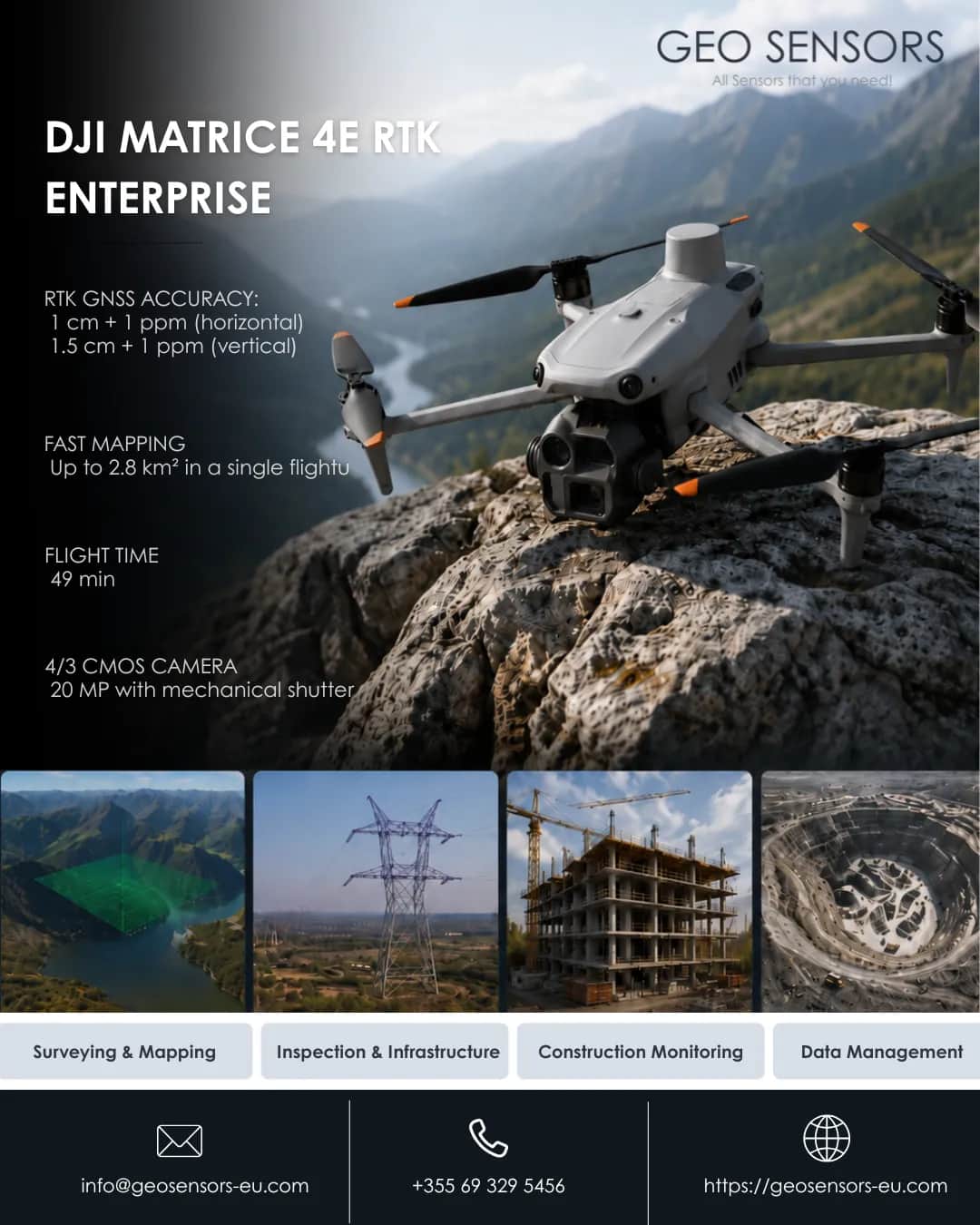 DJI Matrice 4E RTK Enterprise