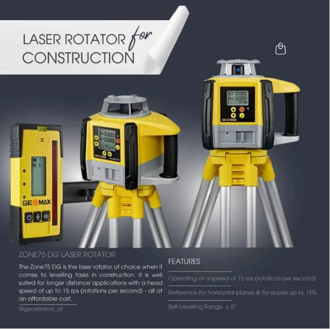 Zone75 DG Laser Rotator 📦