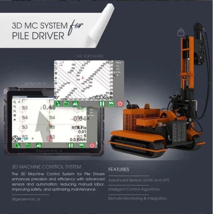 3D Control za Pile Driver mašine