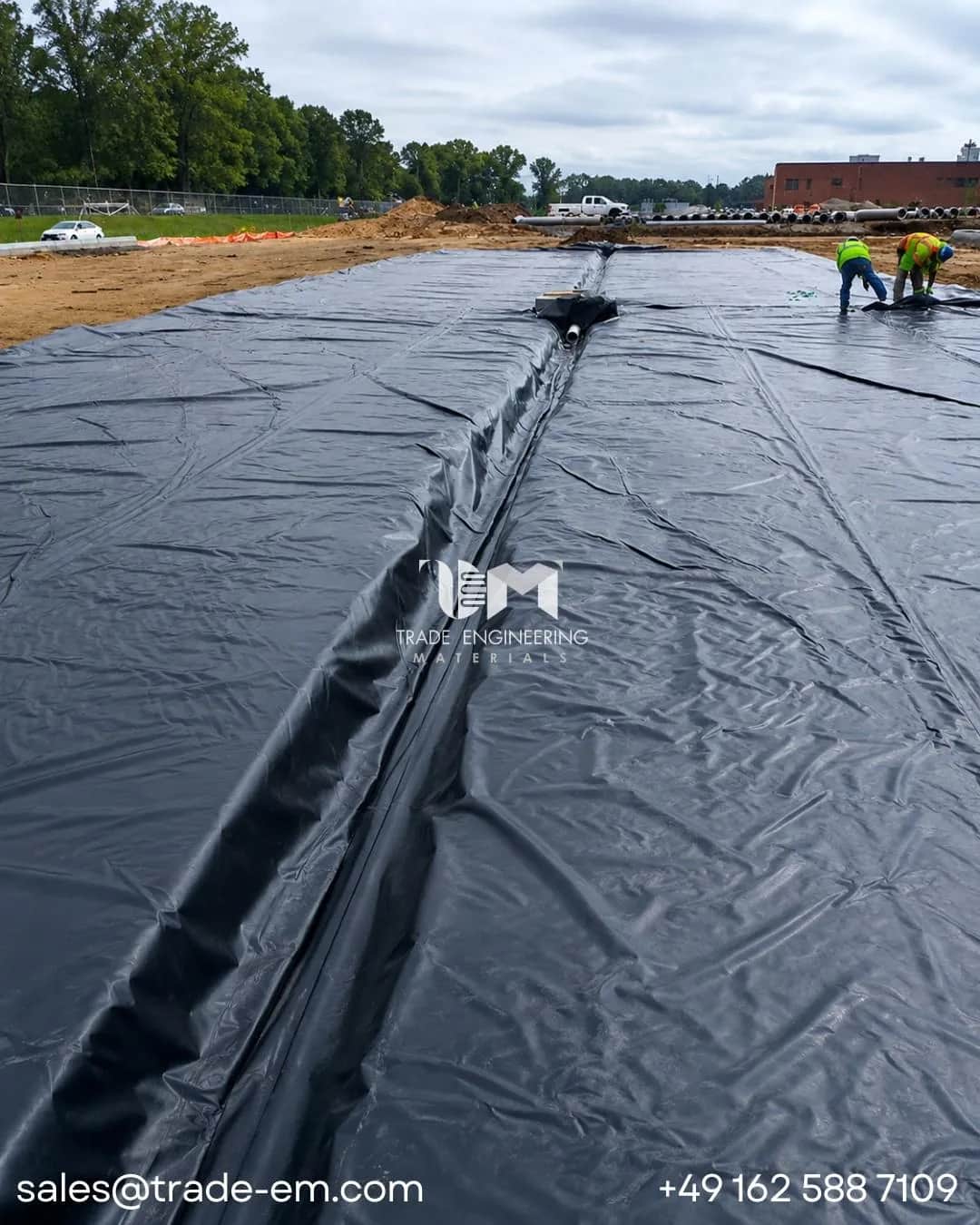 HDPE geomembrana za hidroizolaci
