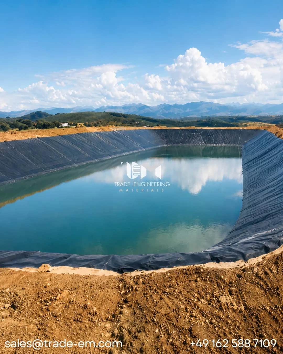 HDPE geomembrana za rezervoare v