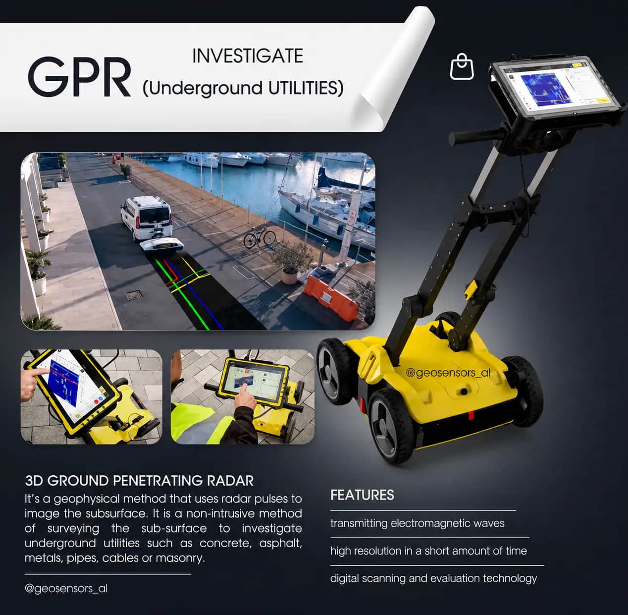 3D GPR – PODZEMNO SKENIRANJE