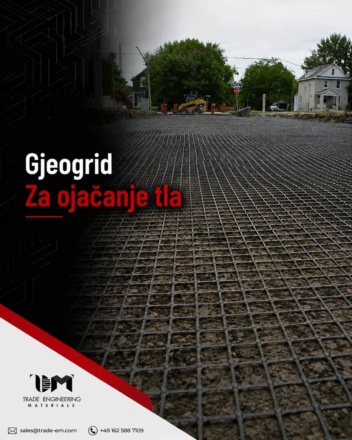 **Geomreža za ojačanje terena**